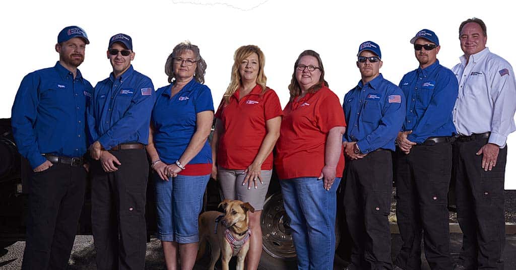 Prescott Pest & Termite Control team with dog